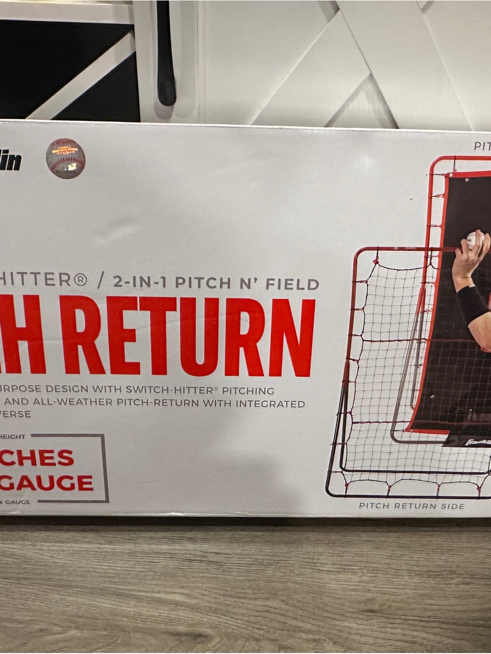 Switch-Hitter 2-in-1 Pitch Return - Red
